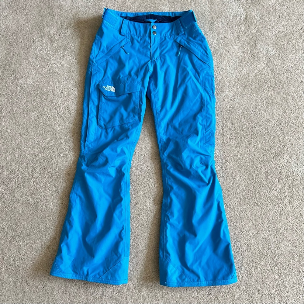The North Face Blue Hyvent Snow Pant Woman's size XS